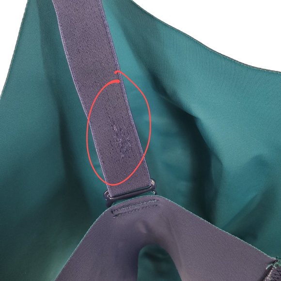 knix Evolution Bra Reversible Convertible Wireless Blue 38C 38D 40C - Picture 7 of 14